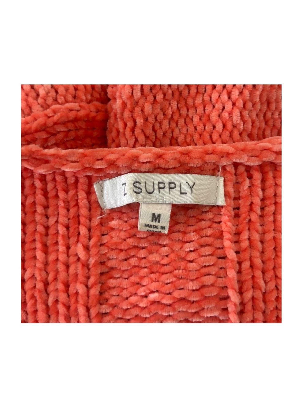 Z Supply Coral Velour Bell Sleeve Sweater - Picture 4 of 4